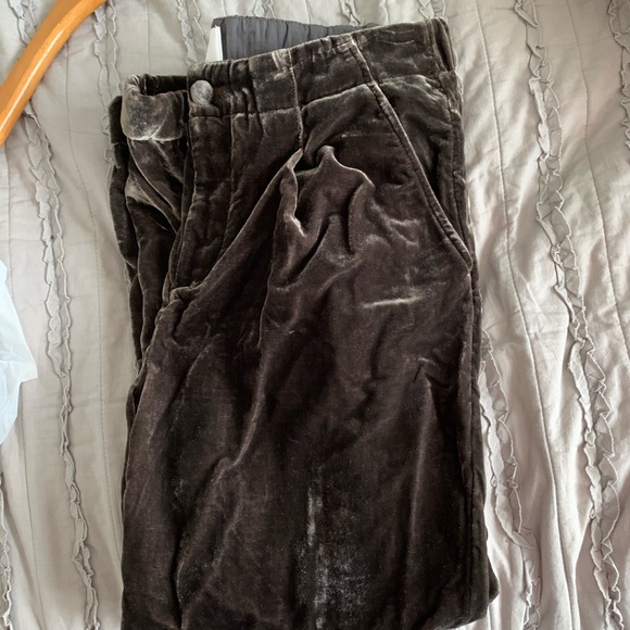Anthropologie cuffed velvet trousers - Picture 4 of 8